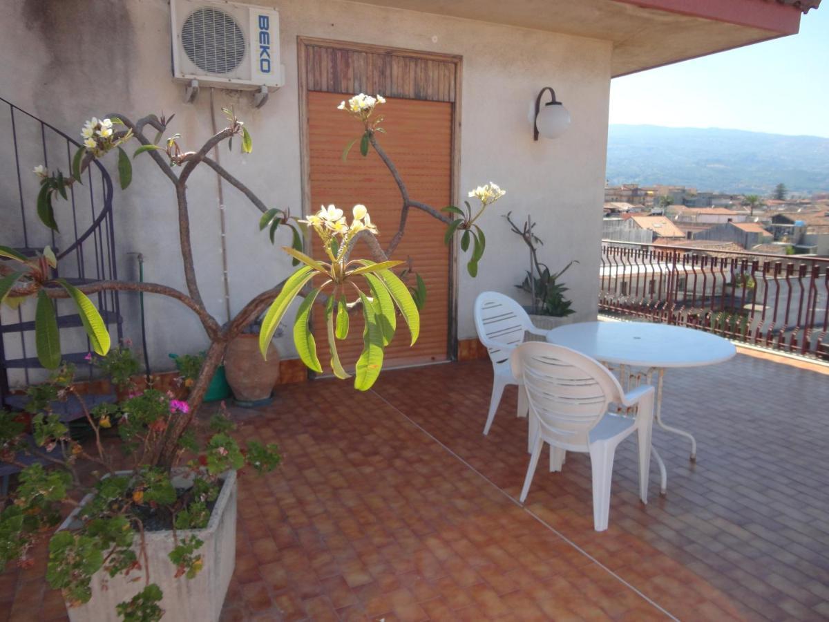Ferienwohnung Casa Delle Pomelie - Taormina & Etna Panoramic Views Riposto Exterior foto